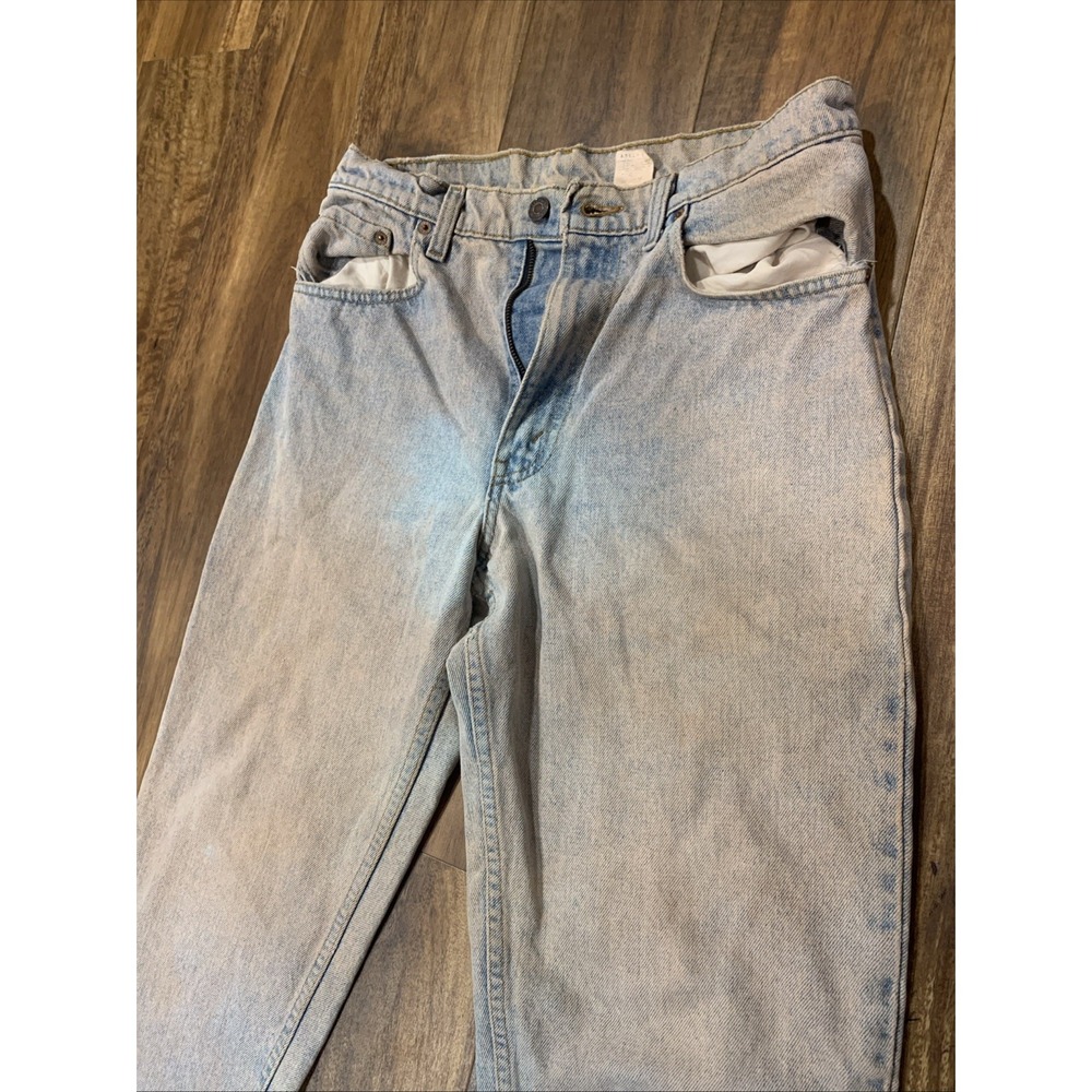 Vintage grunge distressed Levi's Men's W32 L30 Multicolor 550 Series Pink Denim